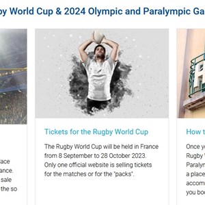 Svjetski kup u ragbiju 2023. i Olimpijske i Paraolimpijske igre 2024. u Francuskoj - informacije za potrošače