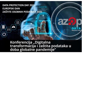 Najava konferencije „Digitalna transformacija i zaštita podataka u doba globalne pandemije“