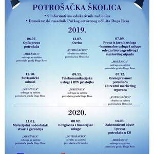 Poziv na treću informativno-edukativnu radionicu u sklopu projekta „Potrošačka školica“